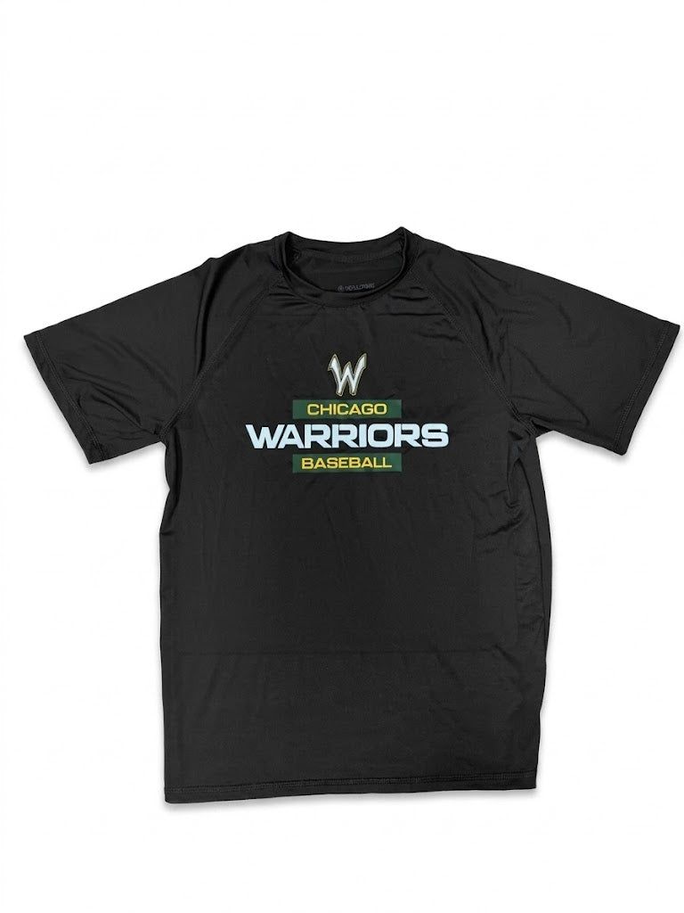 Chicago Warrior Black T-Shirt Warriors Graphic