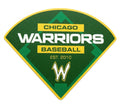 Chicago Warriors Car Magnet - New Graphic