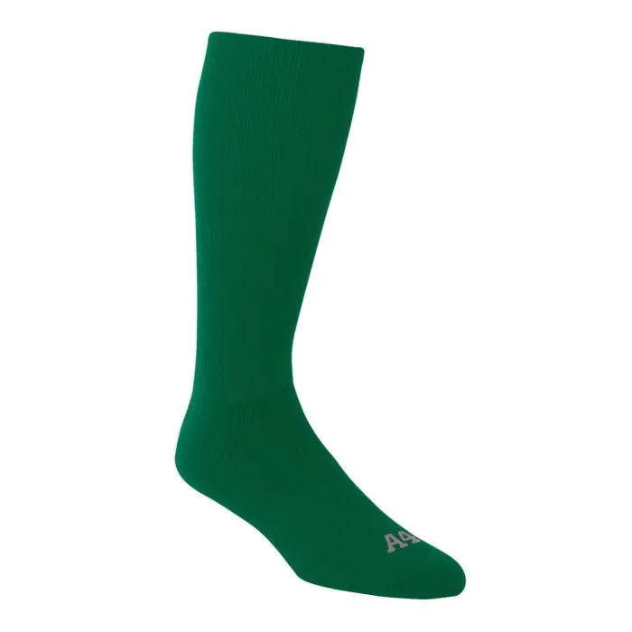 Basic Green Socks for Game Days and Practice- Order includes 3 pairs